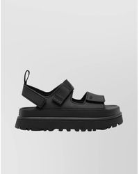 UGG - Shiny Platform Lug Sole Sandals - Lyst
