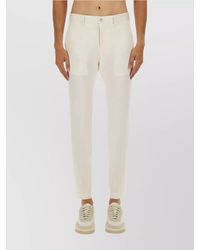 BOSS - Tailored Trousers With Pockets And Belt Loops - Lyst