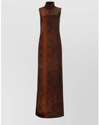Jean Paul Gaultier - Python Print Maxi Dress - Lyst
