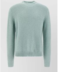 Jil Sander - Alpaca Wool Crewneck Jumper - Lyst