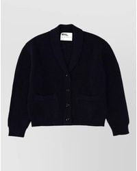 Margaret Howell - Knit Cardigan Mhl Shawl Collar Pockets - Lyst