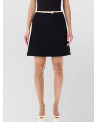 Valentino Garavani - Tweed Mini Skirt - Lyst