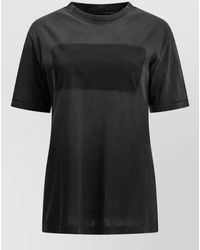Maison Margiela - Cotton Crew-Neck T-Shirt - Lyst