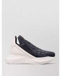 Rick Owens - Calf Leather Geth Runner Slip-On Sneakers - Lyst