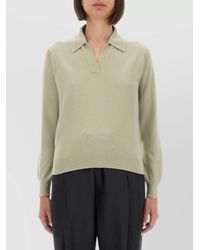 Maison Margiela - Virgin Wool Polo Shirt - Lyst