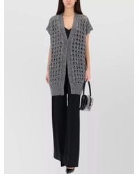 Herno - Vest With Perforated Workmanship - Lyst