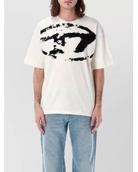 DIESEL - Cotton Relaxed-Fit Logo-Print T-Shirt - Lyst