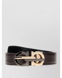 Ferragamo - Double Strap Belt Adjustable Length Design - Lyst