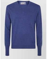 Ballantyne - V Neck Knit Pullover Long Sleeves - Lyst