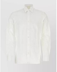 Givenchy - Cotton Poplin Logo-Embroidered Shirt - Lyst