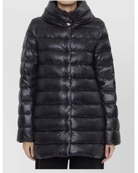 Herno - Quilted Down Jacket High Collar - Lyst