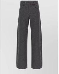 Brunello Cucinelli - High-Rise Wide-Leg Trousers - Lyst