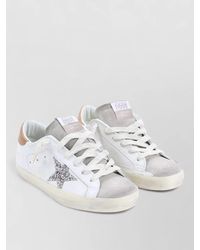 Golden Goose - Superstar Lace Up Low Top Sneakers - Lyst