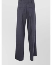 Filippa K - Pinstripe Trousers Pleated Front - Lyst
