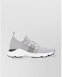 Tod's - Textile Slip-On Sneakers - Lyst
