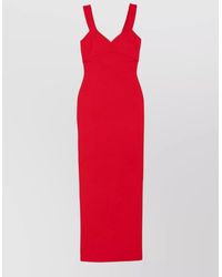 Solace London - Nalani Maxi Dress V Neck Sleeveless - Lyst