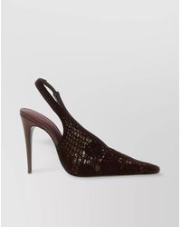 Magda Butrym - Crochet Slingback Pumps - Lyst