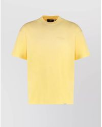 Represent - Crew-Neck Cotton T-Shirt Back Print - Lyst
