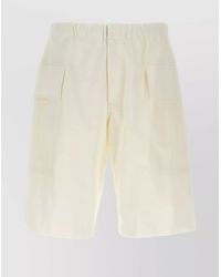 Jil Sander - '94' Knee Length Bermuda Shorts - Lyst