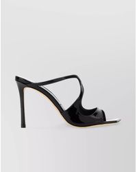 Jimmy Choo - Leather Strappy Open Toe Mules - Lyst