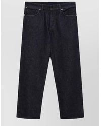 Stone Island - Straight Leg Denim Jeans Five Pockets - Lyst