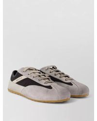 McQueen - Boxing Lace Up Trainers Leather Sneakers - Lyst