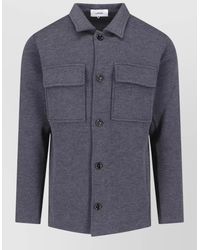 Lardini - Collared Jacket Long Sleeves Versatile Style - Lyst