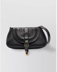 Chloé - Marcie Calf Leather Shoulder Bag - Lyst