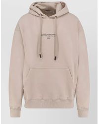 Off-White c/o Virgil Abloh - Cotton Hooded Sweatshirt Logo Front Print - Lyst