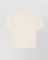 Ami Paris - Cotton Oversized Logo-Embossed T-Shirt - Lyst