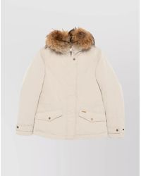 Woolrich - Short Down Puffer Jacket - Lyst