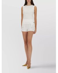 Jean Paul Gaultier - Cotton Mini Shorts - Lyst