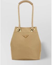 Prada - Bucket Recycled Polyamide Shoulder Bag - Lyst