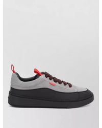 Bally - Calf Leather Lace-Up Sneakers - Lyst