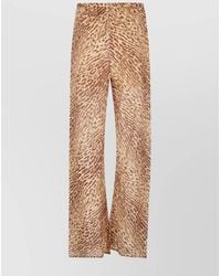 Zimmermann - Cascadian Animal Print Wide-Leg Pant - Lyst