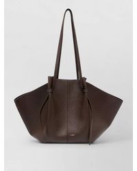 Yuzefi - Mochi Large Leather Shoulder Bag - Lyst