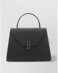 Valextra - Iside Media Top Handle Shoulder Bag - Lyst