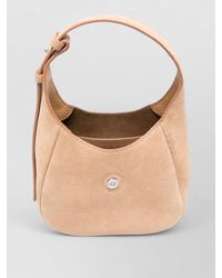 Hogan - Leather Shoulder Bag Suede Finish Strap - Lyst