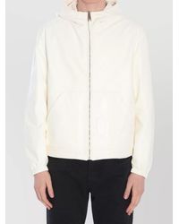 Dolce & Gabbana - Leather Reversible Hooded Jacket - Lyst