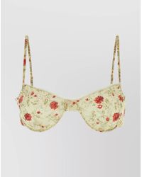 Prada - Printed Cropped Top - Lyst