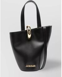 Jacquemus - Le Bambola Small Leather Bucket Bag - Lyst