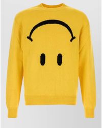 Moschino - Wool Sweater Crew Neck Graphic Pattern - Lyst