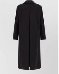 Tom Ford - Long Melton Double Breasted Officer Coat - Lyst