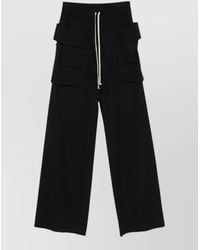 Rick Owens - Denim Wide-Leg Trousers - Lyst