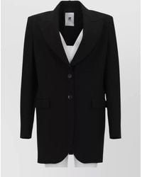 PT Torino - Virgin Wool Oversized Suit Jacket - Lyst