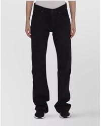 Balenciaga - Low-Rise Straight-Leg Jeans - Lyst