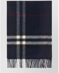 Burberry - Oversized Check Cashmere Scarf - Lyst