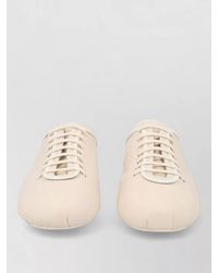 Dries Van Noten - Lace Up Low Top Rubber Sole Shoes - Lyst