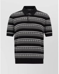 Dolce & Gabbana - Silk Polo - Lyst