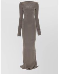 Rick Owens - Temple Gown Maxi Dress - Lyst